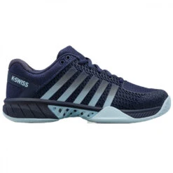 K-Swiss Women’s Express Light Pickleball Shoes (Black Iris/Blue Glow/White)