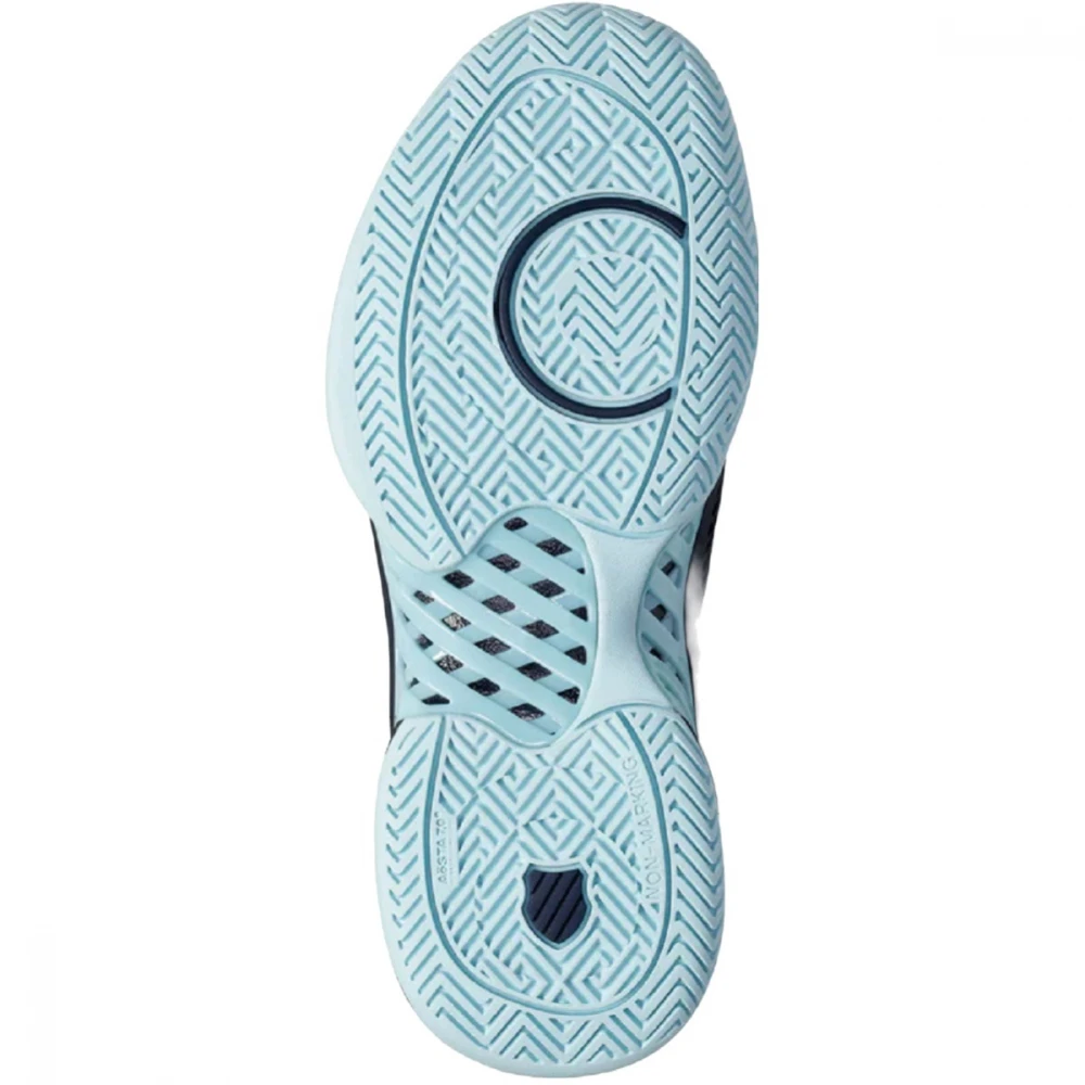 K-Swiss Women’s Express Light Pickleball Shoes (Black Iris/Blue Glow/White) 5 K-Swiss Women’s Express Light Pickleball Shoes (Black Iris/Blue Glow/White) - Image 3