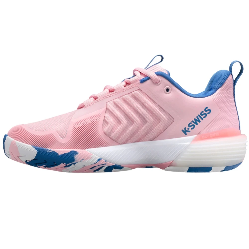 K-Swiss Women’s Ultrashot 3 Tennis Shoes (Orchid Pink/White/Star Sapphire) 4 K-Swiss Women’s Ultrashot 3 Tennis Shoes (Orchid Pink/White/Star Sapphire) - Image 2