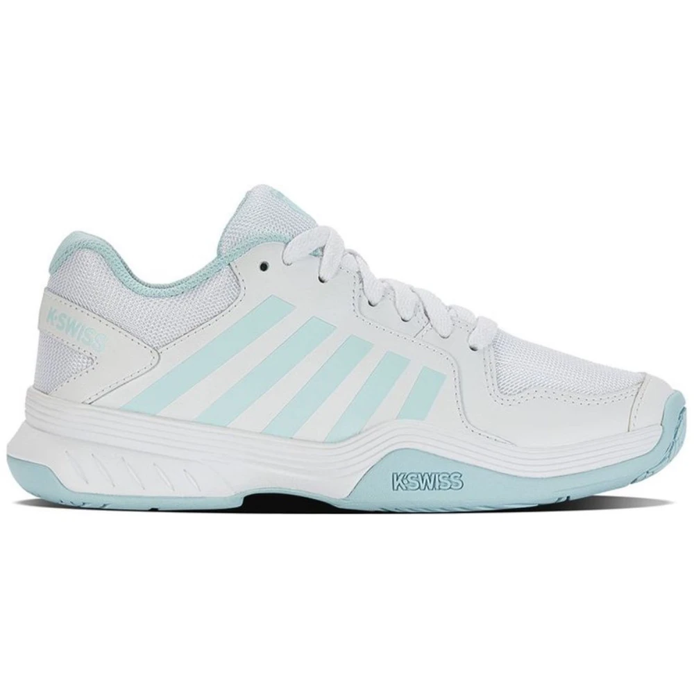 K-Swiss Women’s Court Express Pickleball Shoes (White/Blue Glow) 3 K-Swiss Women’s Court Express Pickleball Shoes (White/Blue Glow)