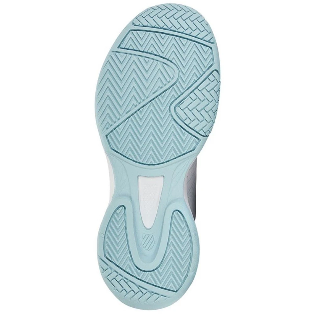 K-Swiss Women’s Court Express Pickleball Shoes (White/Blue Glow) 5 K-Swiss Women’s Court Express Pickleball Shoes (White/Blue Glow) - Image 3
