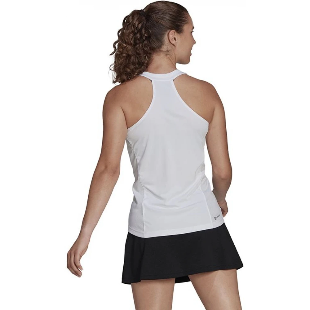 Adidas Women’s Club Tennis Tank Top (White) 5 Adidas Women’s Club Tennis Tank Top (White) - Image 3