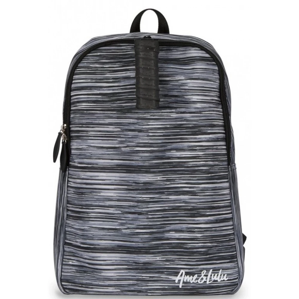 Ame & Lulu Drop Shot Pickleball Backpack (Black Grunge) 3 Ame & Lulu Drop Shot Pickleball Backpack (Black Grunge)