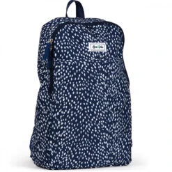 Ame & Lulu Drop Shot Pickleball Backpack (Navy Antelope) -Tennis Equipment Shop DSPBB251 ameandlulu drop shot pickleball backpack navy antelope side 1000 1000