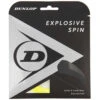 Dunlop Explosive Spin Yellow 17g Tennis String (Set) -Tennis Equipment Shop EXSS17 YLW Dunlop Explosive Spin Yellow 17g Tennis String Set a 1000 1000