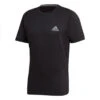 Adidas Men’s Freelift Short Sleeve Tennis Tee (Black/White) -Tennis Equipment Shop FT6115 adidas Mens Freelift Short Sleeve Tennis Tee BlackWhite 1000 1000