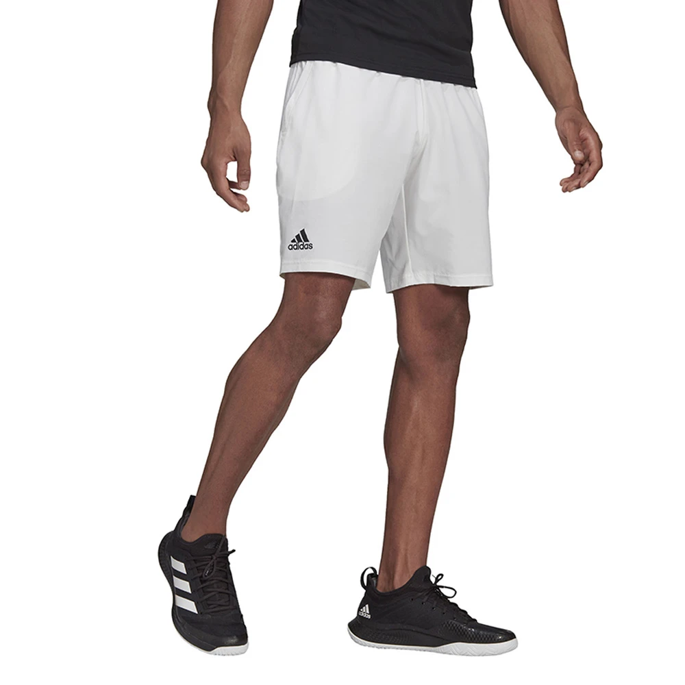 Adidas Men’s Club Stretch Woven Tennis Shorts 7 Inch (White) 4 Adidas Men’s Club Stretch Woven Tennis Shorts 7 Inch (White) - Image 2
