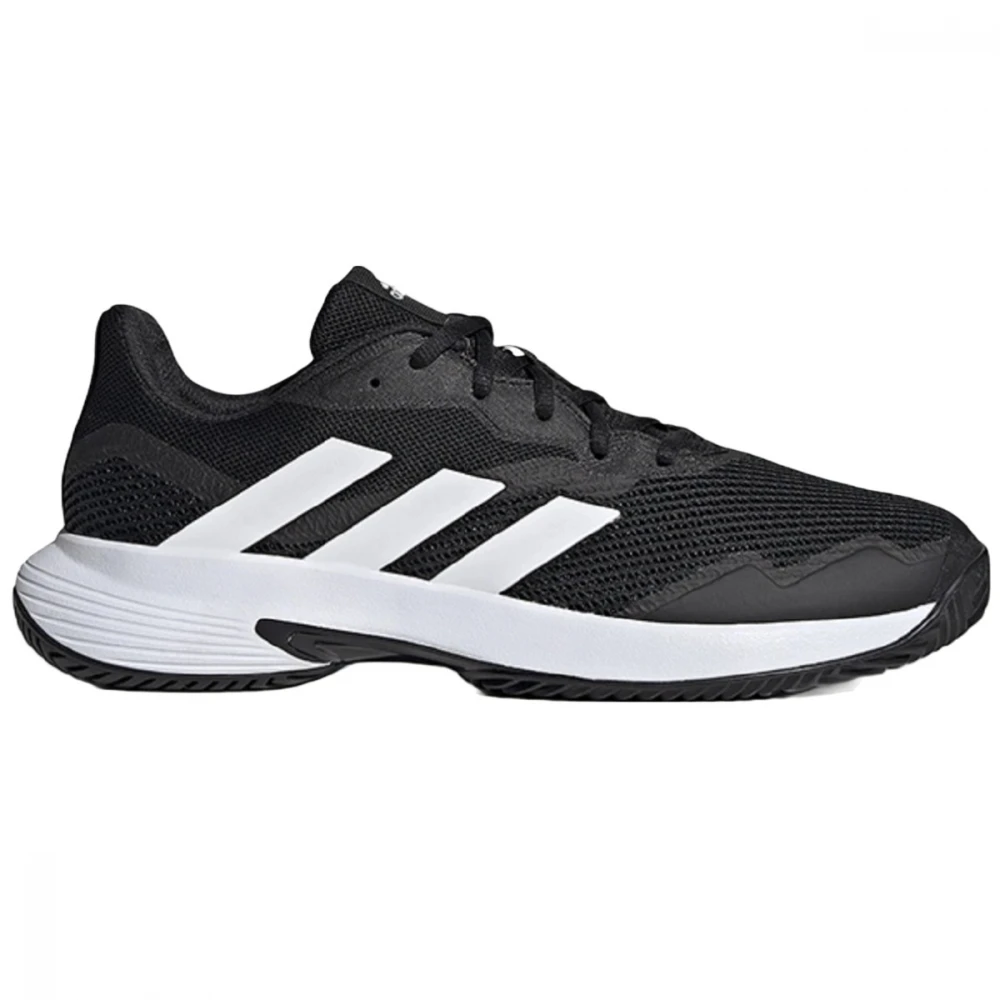 Adidas Men’s CourtJam Tennis Shoes (Core Black/White/Core Black) 3 Adidas Men’s CourtJam Tennis Shoes (Core Black/White/Core Black)