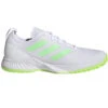 Adidas Men’s CourtFlash Tennis Shoes (White/Beam Green/Solar Green) -Tennis Equipment Shop GY4007 adidas mens courtflash tennis shoes white beam green solar green right 1000 1000