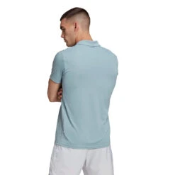 Adidas Men’s Club Tennis Polo (Grey) -Tennis Equipment Shop HB8029 Adidas Mens Club Tennis Polo Grey Back 1000 1000