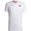Adidas Men’s Freelift Short Sleeve Tennis Tee (White) -Tennis Equipment Shop HB9144 Adidas Mens Freelift Short Sleeve Tennis Tee White a 1000 1000