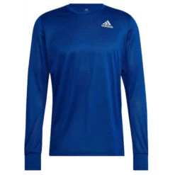 Adidas Men’s Own The Run Long Sleeve Tennis Training Tee (Royal)