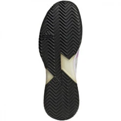 Adidas Men’s Adizero Ubersonic 4 Tennis Shoes (Crystal White/Silver Metal/Pulse Lilac) -Tennis Equipment Shop HR1915 adidas mens adizero ubersonic 4 tennis shoes crystal white silver metal pulse lilac sole 1000 1000