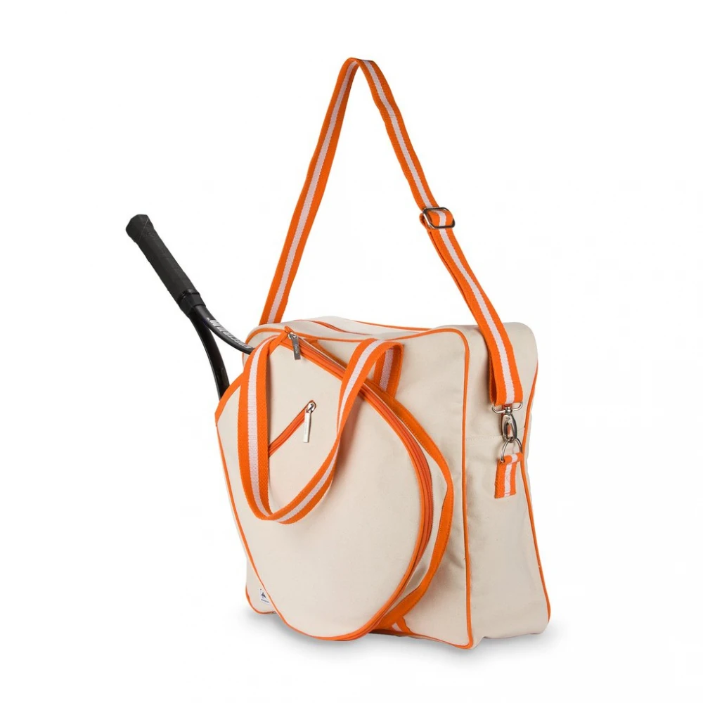 Ame & Lulu Hamptons Tennis Tour Bag (Clementine) - Image 2