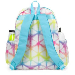 Ame & Lulu Junior Love Tennis Backpack (Rainbow Shibori) -Tennis Equipment Shop JLTBP280 Ame Lulu Junior Love Tennis Backpack Rainbow Shibori c 1000 1000