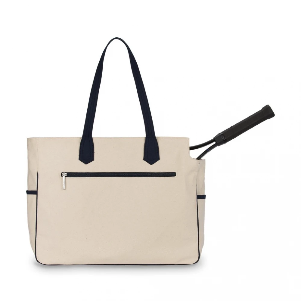 Ame & Lulu Love All Tennis Court Bag (Green Hearts) 4 Ame & Lulu Love All Tennis Court Bag (Green Hearts) - Image 2