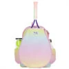 Ame & Lulu Little Love Tennis Backpack (Rainbow Sherbert) 1 Ame & Lulu Little Love Tennis Backpack (Rainbow Sherbert) -Tennis Equipment Shop LLTBP256 ameandlulu little love tennis backpack rainbow sherbert front1 1000 1000