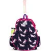 Ame & Lulu Little Love Tennis Backpack (Cross-Court Puppies) 2 Ame & Lulu Little Love Tennis Backpack (Cross-Court Puppies) -Tennis Equipment Shop LLTBP257 Ame Lulu Little Love Tennis Backpack Cross Court Puppies a 1000 1000