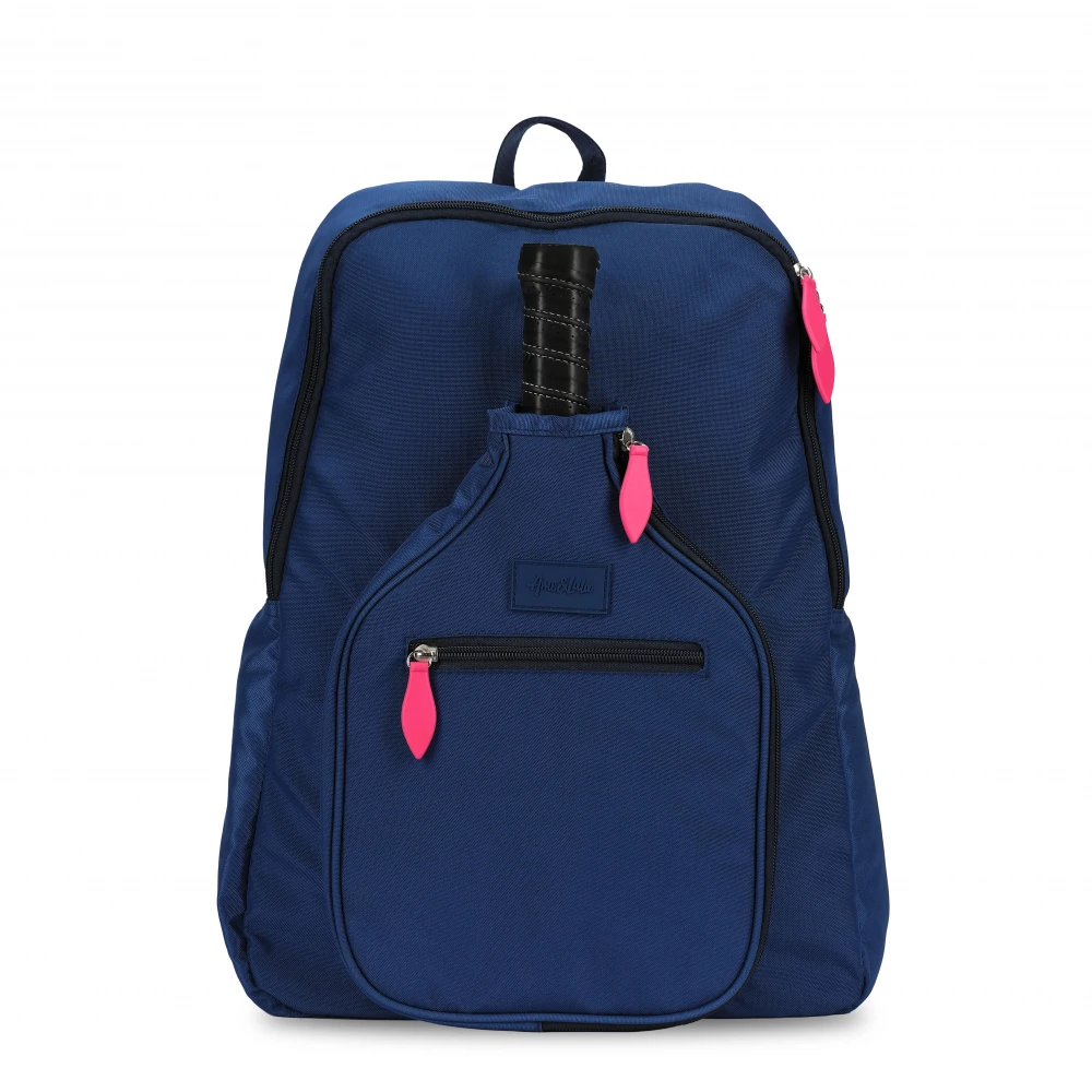 Ame & Lulu Pickleball Backpack (Navy) 3 Ame & Lulu Pickleball Backpack (Navy)