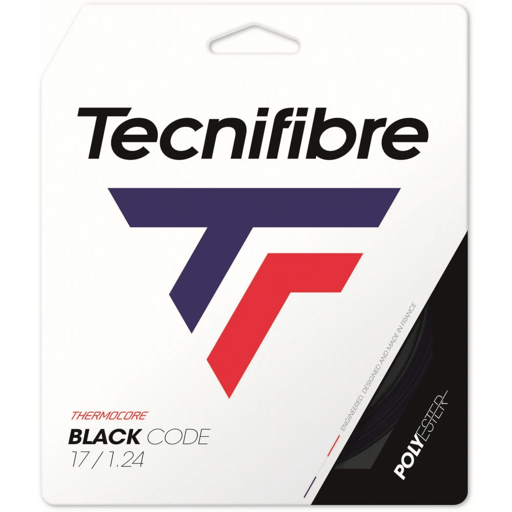 Tecnifibre Black Code 17g Tennis String (Set) 3 Tecnifibre Black Code 17g Tennis String (Set)