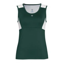 DUC Look-Out Women’s Tank (Pine Green/ White)