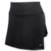 DUC Flirt-2 Women’s Double-Pleat Tennis Skort (Black/White) -Tennis Equipment Shop W2207 BKW DUC Flirt 2 Womens Double Pleat Tennis Skort Black White a 1000 1000