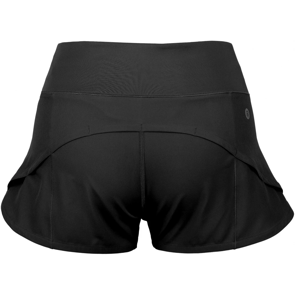 DUC Women’s Summer 3 Inch Impeccable Tennis Shortie (Black) - Image 2