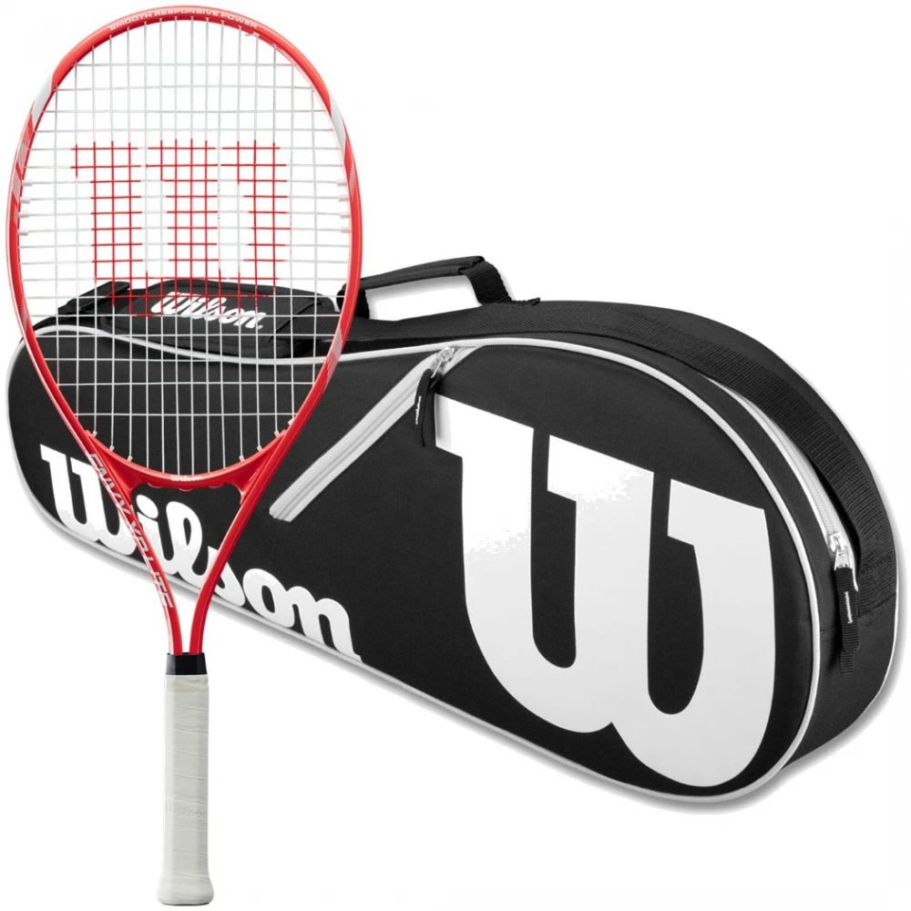 Wilson Envy XP Lite Tennis Racquet Bundled With An Advantage II Tennis Bag