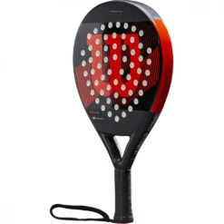 Wilson Pro Staff Elite Padel Racket (Black/Red) -Tennis Equipment Shop WR032811U Wilson Pro Staff Elite Padel Racket Black Red c 1 1000 1000