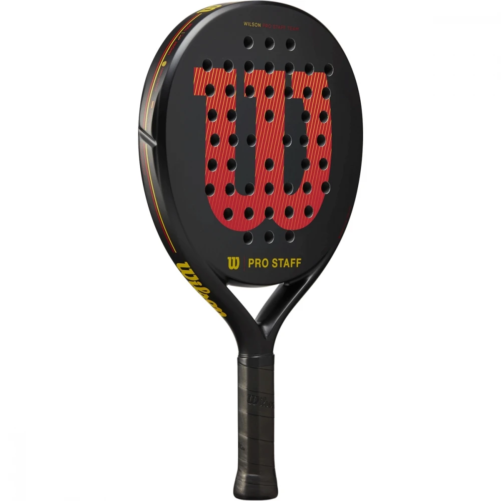 Wilson Pro Staff Team V2 Padel Racket (Black/Red) - Image 2
