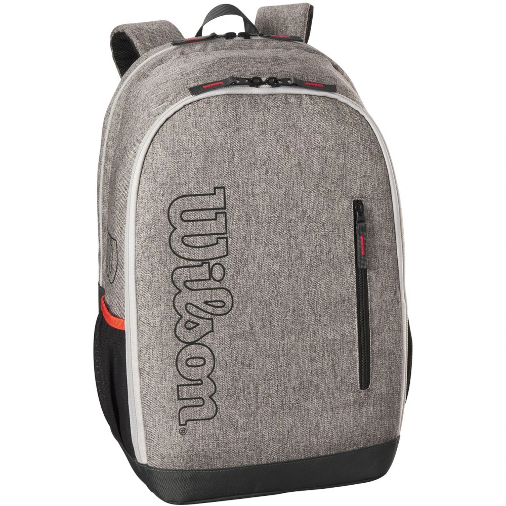 Wilson Team Tennis Backpack (Heather Grey) 3 Wilson Team Tennis Backpack (Heather Grey)