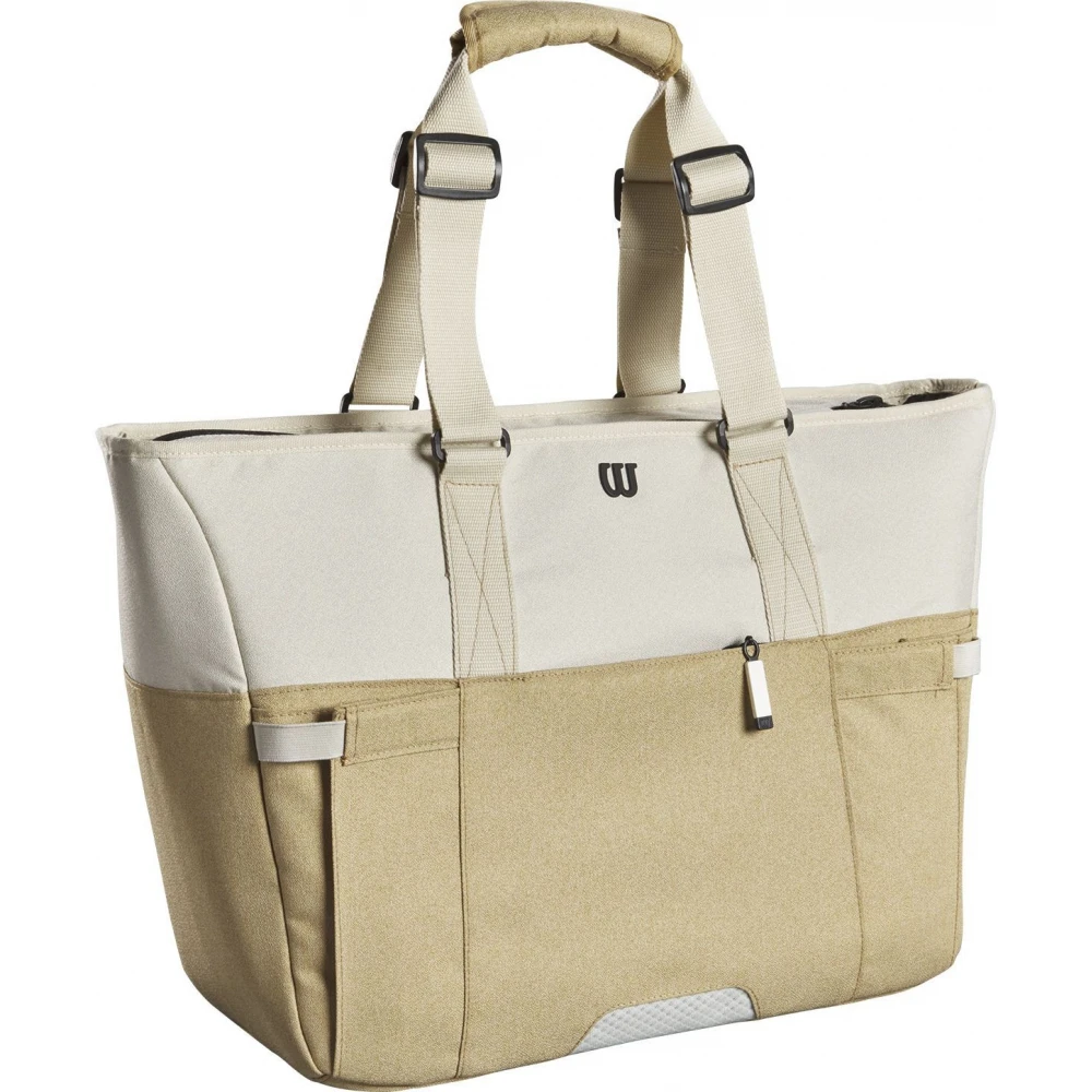 Wilson Women’s Lifestyle Tennis Tote (Khaki) 3 Wilson Women’s Lifestyle Tennis Tote (Khaki)