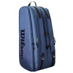 Wilson Ultra V4 Tour 12 Pack Tennis Bag (Blue) -Tennis Equipment Shop WR8024001001 wilson ultra v4 tour 12 pack tennis up 1000 1000