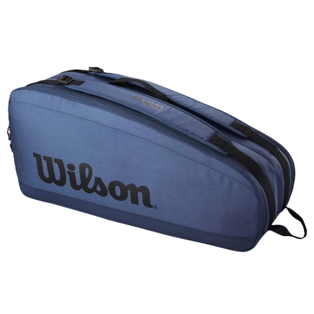 Wilson Ultra V4 Tour 6 Pack Tennis Bag (Blue) 3 Wilson Ultra V4 Tour 6 Pack Tennis Bag (Blue)