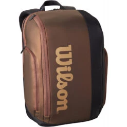 Wilson Super Tour Pro Staff V14 Tennis Backpack (Copper/Black)