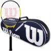Wilson Energy XL Tennis Racquet Bundled With An Advantage II Tennis Bag -Tennis Equipment Shop WRT30160U WRZ601003 BNDL Wilson Energy XL Pre Strung Recreational Tennis Racquet 1000 1000