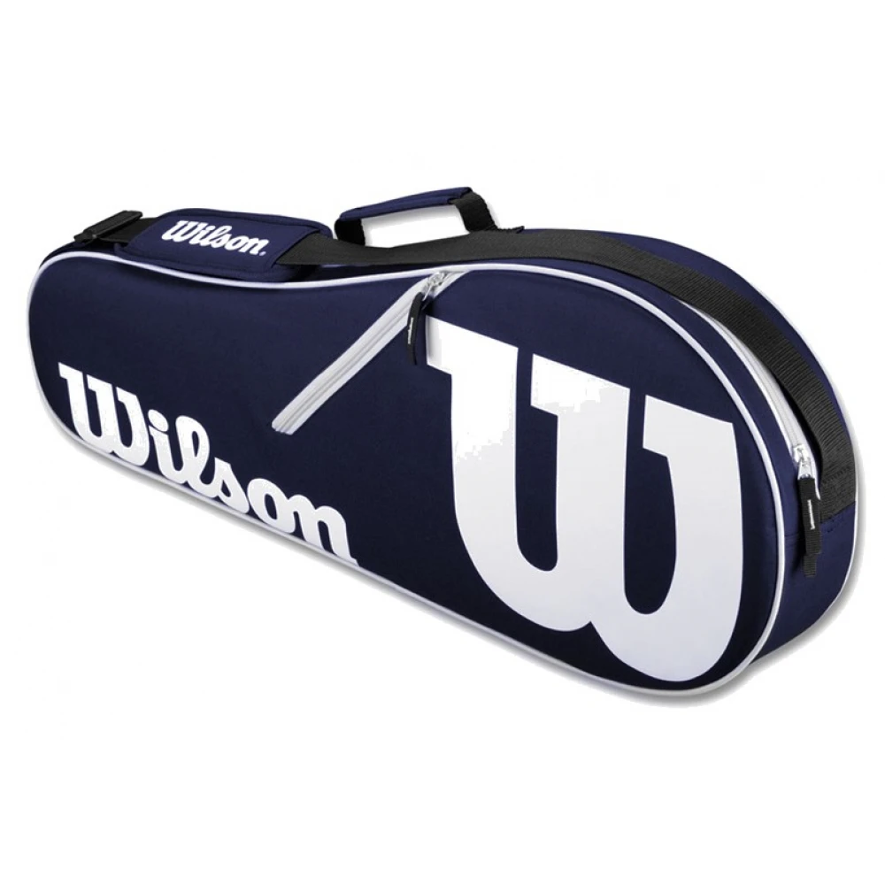 Wilson H2 Hyper Hammer Tennis Racquet Bundled W A Navy Advantage II Bag And 3 Balls 5 Wilson H2 Hyper Hammer Tennis Racquet Bundled W A Navy Advantage II Bag And 3 Balls - Image 3