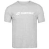 Babolat Men’s Exercise Crew Neck Tennis Training Tee (High Rise/Heather) 2 Babolat Men’s Exercise Crew Neck Tennis Training Tee (High Rise/Heather) -Tennis Equipment Shop babolat exercise logo high rise heather 1000 1000