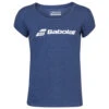 Babolat Women’s Exercise Tennis Training Tee (Estate Blue/Heather)