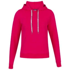Babolat Kids’ Exercise Hooded Tennis Training Sweatshirt (Red Rose)