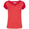 Babolat Women’s Play Cap Sleeve Tennis Top (Tomato Red)