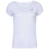 Babolat Women’s Play Cap Sleeve Tennis Top (White/White)