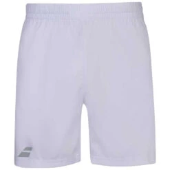 Babolat Men’s Play Tennis Shorts (White/White)