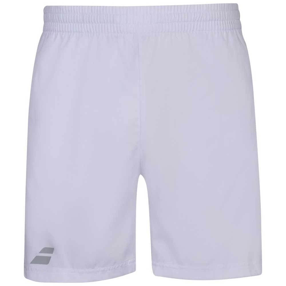 Babolat Men’s Play Tennis Shorts (White/White) 3 Babolat Men’s Play Tennis Shorts (White/White)