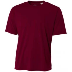 A4 Men’s Performance Crew Shirt (Maroon)