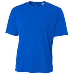 A4 Men’s Performance Crew Shirt (Royal)