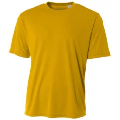 A4 Men’s Performance Crew Shirt (Gold)