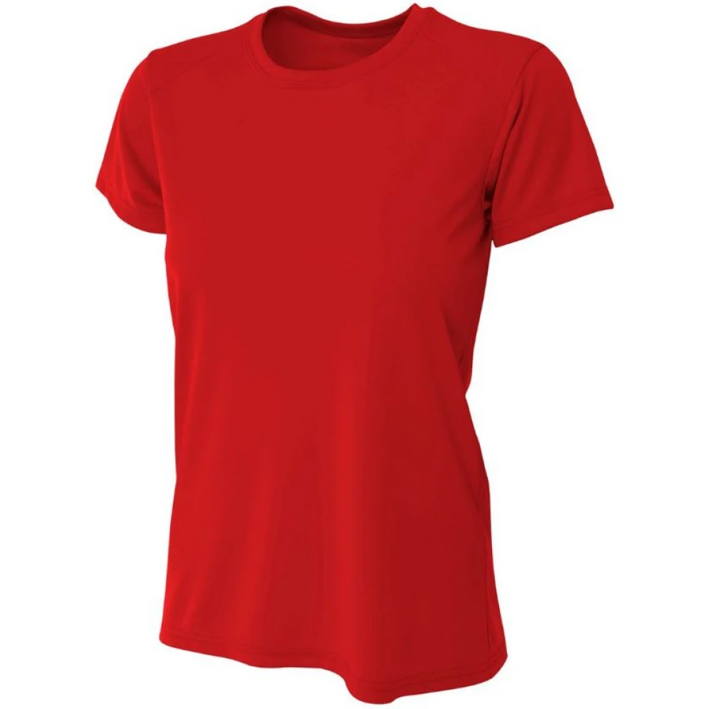 A4 Women’s Cooling Performance Crew Neck Tee (Scarlet) 3 A4 Women’s Cooling Performance Crew Neck Tee (Scarlet)