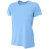 A4 Women’s Cooling Performance Crew Neck Tee (Light Blue) -Tennis Equipment Shop capture 124 1000 1000