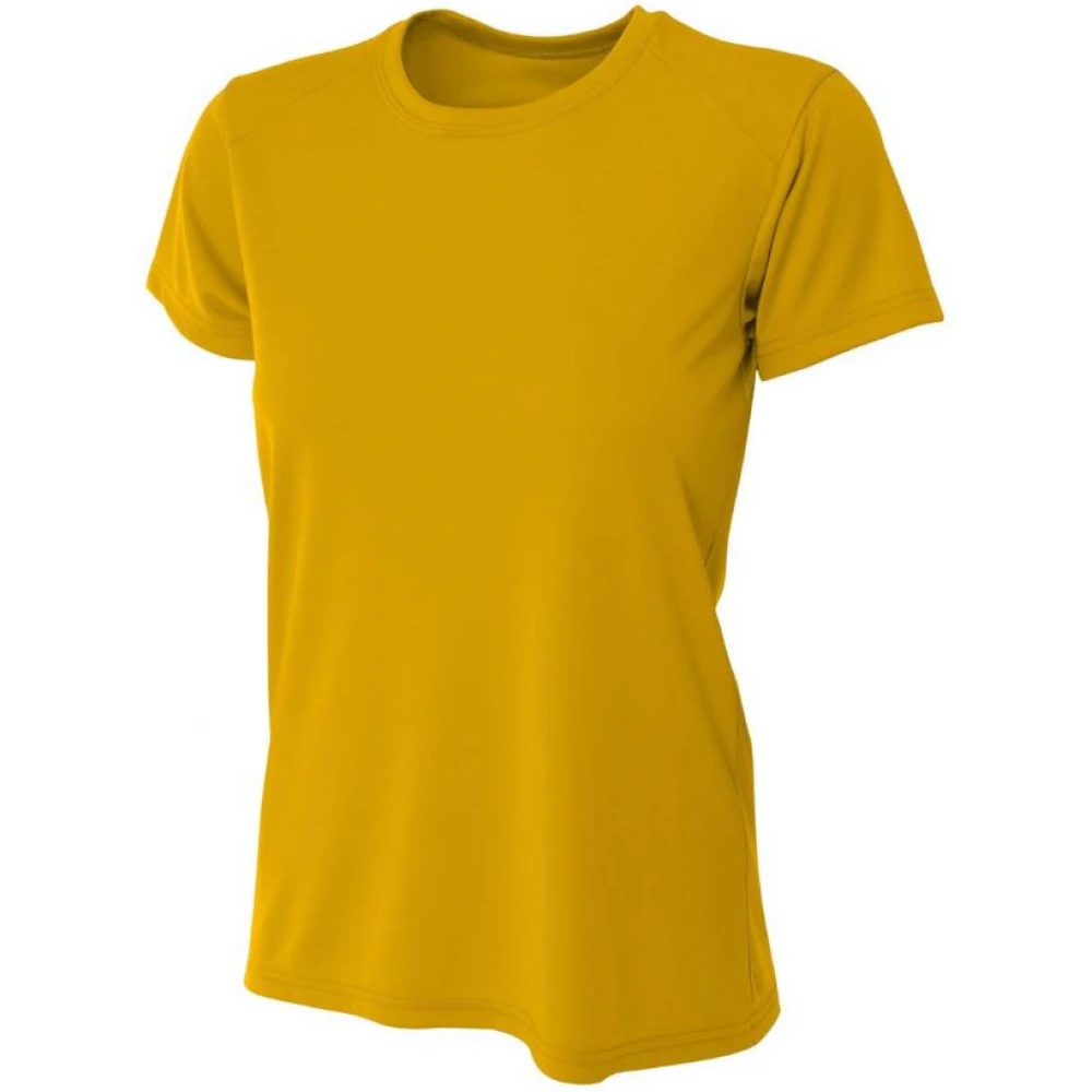 A4 Women’s Cooling Performance Crew Neck Tee (Gold) 3 A4 Women’s Cooling Performance Crew Neck Tee (Gold)
